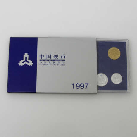China - Kursmünzensatz 1997, - Foto 2