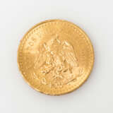 Mexiko/GOLD - 37,5g GOLD fein, 50 Pesos 1946, Libertad, ss-vz., minimale Randfehler, - Foto 2