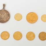 Goldkonvolut Dt. Kaiserreich und BRD mit Münzen und Medaillen - dabei u.a. - photo 2