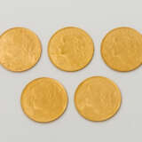 Schönes GOLDkonvolut Schweiz - bestehend aus 1 x 10 Franken 1913/B, Vreneli, ss-vz, 2,9g GOLD fein. - фото 1