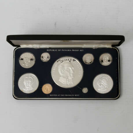 SILBER 3 Franklin Mint Proof-Sets, - фото 5