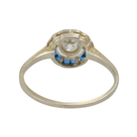Ring mit Diamant von ca. 0,2 ct, - photo 4