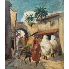 STEIB, JOSEF (1898-1957), "Orientalische Straßenszene",