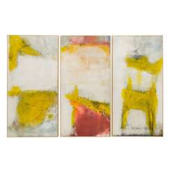 LISCHER, MAX (Künstler 20./21. Jahrhundert), Serie von 3 abstrakten Kompositionen,