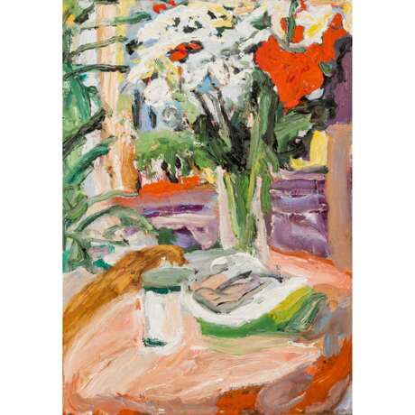 WAIS, ALFRED (1905-1988), "Stillleben mit Blumen in Vase", - photo 1