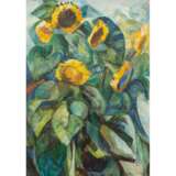 LAUBENGEIGER, FRIEDRICH (geb. 1929), "Sonnenblumen in meinem Garten", - Foto 1