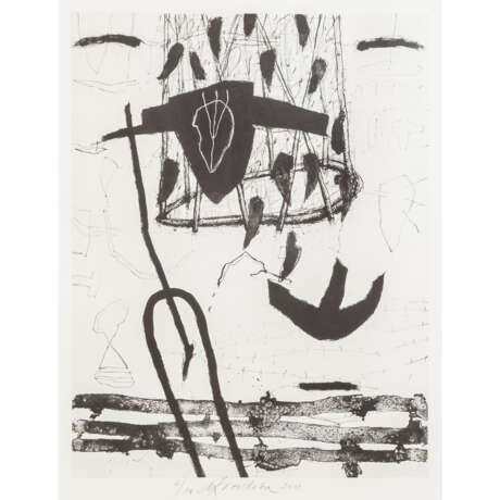 TROSCHKE, WOLFGANG (geb. 1947), "Abstrakte Komposition", - photo 1