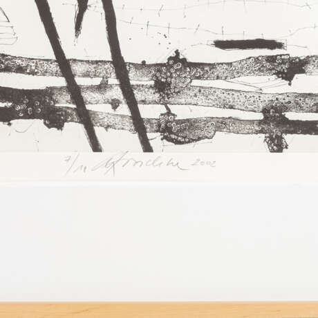 TROSCHKE, WOLFGANG (geb. 1947), "Abstrakte Komposition", - photo 3