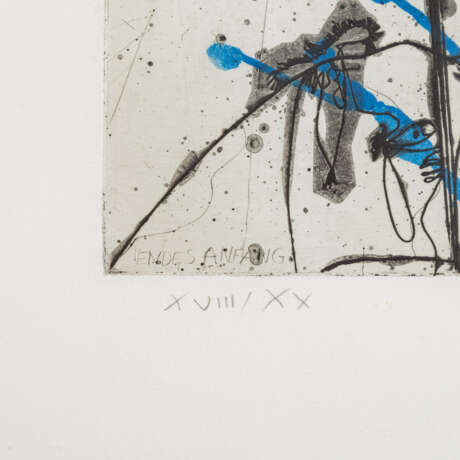 SANDIG, ARMIN (1929-2015), 2 Abstrakte Kompositionen, - photo 2