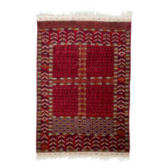 Orientteppich. BOCHARA-Hatschlu/TURKMENISTAN, 1. Hälfte 20. Jahrhundert, 191x131 cm.
