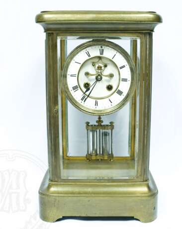 “Mantel clock with mercury pendulum” - photo 1