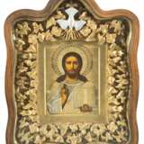 Christus Pantokrator mit Oklad in Kiyot - Foto 1