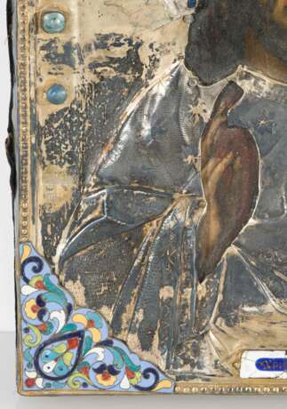 Christus Pantokrator mit vergoldetem Silberoklad - фото 5