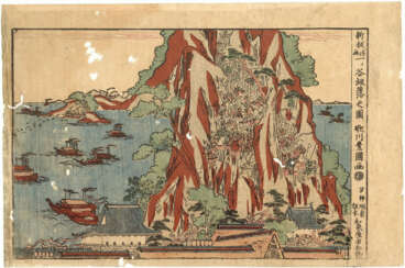 Le japon. Musya-e. Uki-e. 1770е