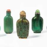 5 Glas Snuff Bottles - photo 1