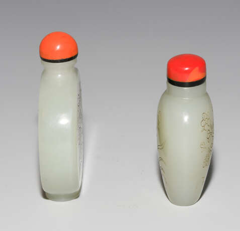 2 Jade Snuff Bottles - photo 5