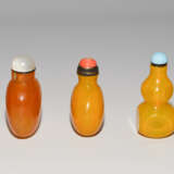 5 Glas Snuff Bottles - photo 8