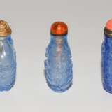 3 Glas Snuff Bottles - фото 5