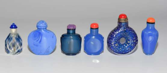 6 Glas Snuff Bottles - фото 4