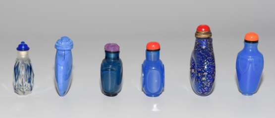 6 Glas Snuff Bottles - Foto 5