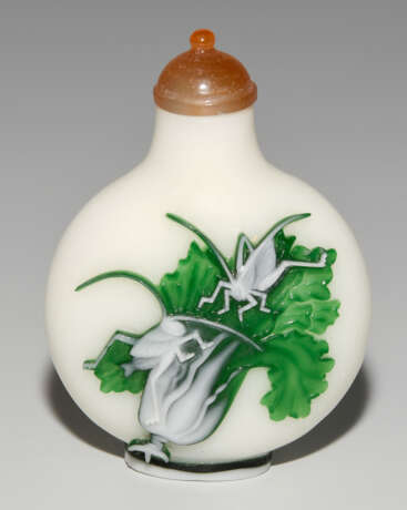 Überfangglas Snuff Bottle - photo 2