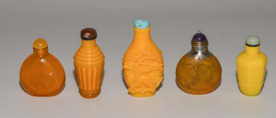 5 Glas Snuff Bottles - фото 4