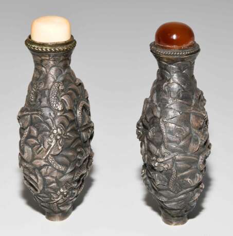 2 Silber Snuff Bottles - photo 3