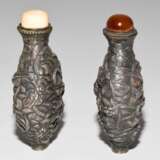 2 Silber Snuff Bottles - Foto 3