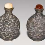 2 Silber Snuff Bottles - Foto 4