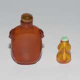 2 Bernstein Snuff Bottles - Foto 4