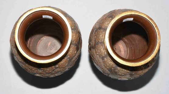1 Paar Faux-Bronze Vasen - Foto 7