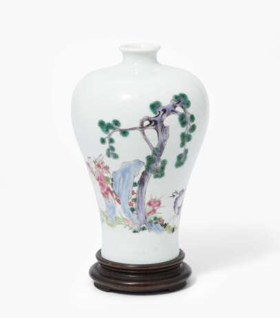 Famille rose Vase - photo 1