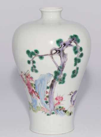 Famille rose Vase - photo 3