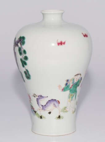 Famille rose Vase - photo 4