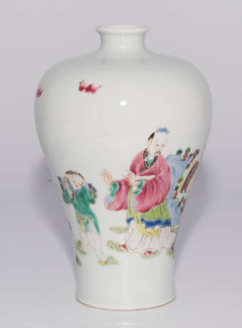 Famille rose Vase - photo 5