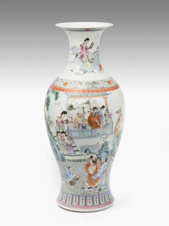 Grosse Famille rose Vase - photo 1