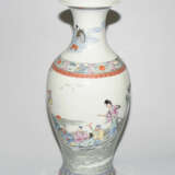 Grosse Famille rose Vase - photo 2