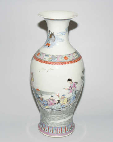 Grosse Famille rose Vase - фото 2