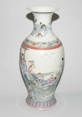 Grosse Famille rose Vase - photo 6