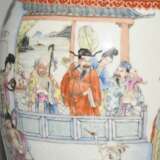 Grosse Famille rose Vase - photo 7