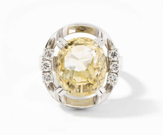 Saphir-Brillant-Ring - photo 1