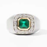 Smaragd-Brillant-Ring - photo 1