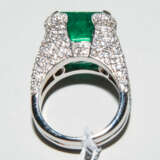 Smaragd-Diamant-Ring - фото 7