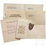 Hermann Göring - silberne Kassette mit Miniaturmalerei der Danae - Foto 3