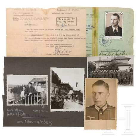 Oberstabsarzt Dr. Karl Richter (Inhaber Deutsches Kreuz in Silber) - Dokumente und Fotos - photo 1