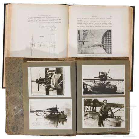 Fotoalbum "Dornier", Buch "Der Luftwiderstand und der Flug", Anhänger Luftverkehrswesen - photo 1