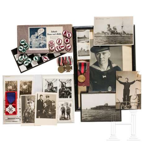 Gruppe Auszeichnungen, Fotos, "Wolchow"-Stab, Varia, Deutschland 1. Hälfte 20. Jahrhundert (bis 1945) - фото 1