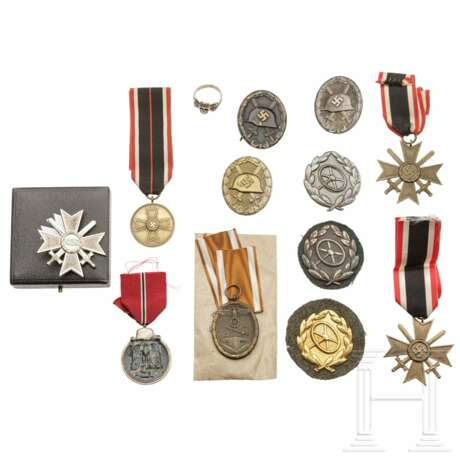 Große Gruppe Auszeichnungen 2. Weltkrieg - Foto 3
