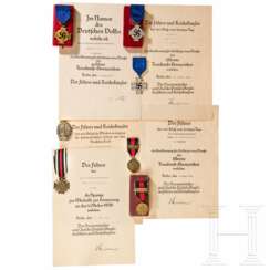 Awards and certificates