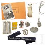Leutnant Arved Wintgens - Auszeichnungen, Flugbuch, Schulterstücke, Erkennungsmarke - Foto 1